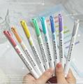 Cute writing pen 5 / set of color makeup pens fashion candy series scrapbook paint marker DIY decorative daily necessities. 
