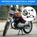 JDXHLAU Motorcycle Electrical Wiring Harness Wire Cable for Jiling CG125 ZJ125 CDI Regulator Ignition Coil. 