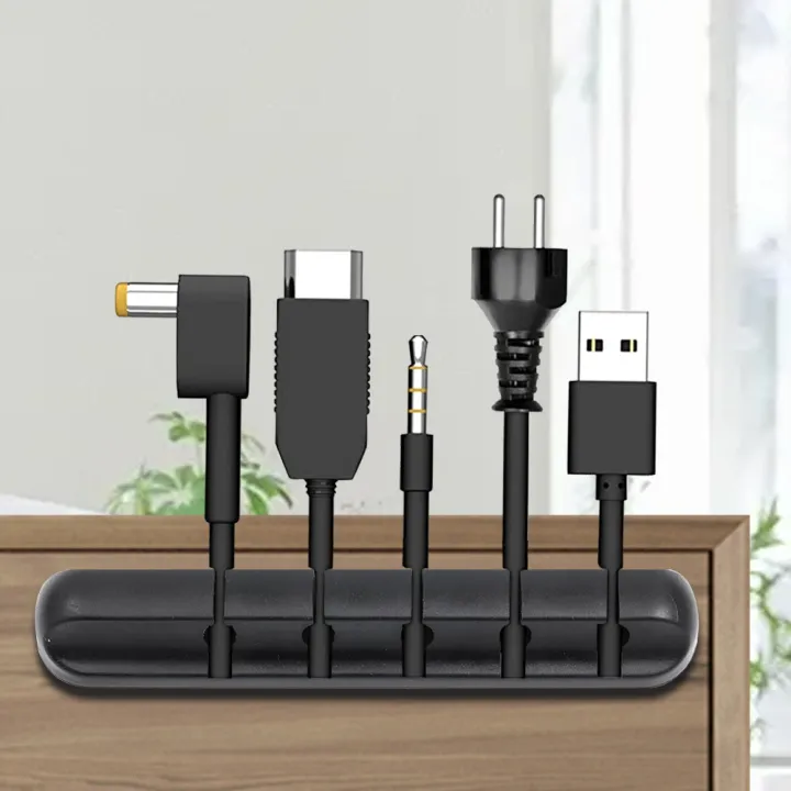 1/3Pcs%20Multifunctional%20Charging%20Data%20Cable%20Organizer%20/%20Mouse%20Earphone%20Lines%20Storage%20/%20Desktop%20Fixing%20Device%20Silicone%20Car%20Cable%20Management%20-%20Image%203