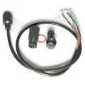 CCTV LAN POE cable 11pin with connector RJ45 Single status LED for IP camera board module. 