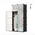 8 Door DIY Plastic Portable Wardrobe Storage Organizer. 