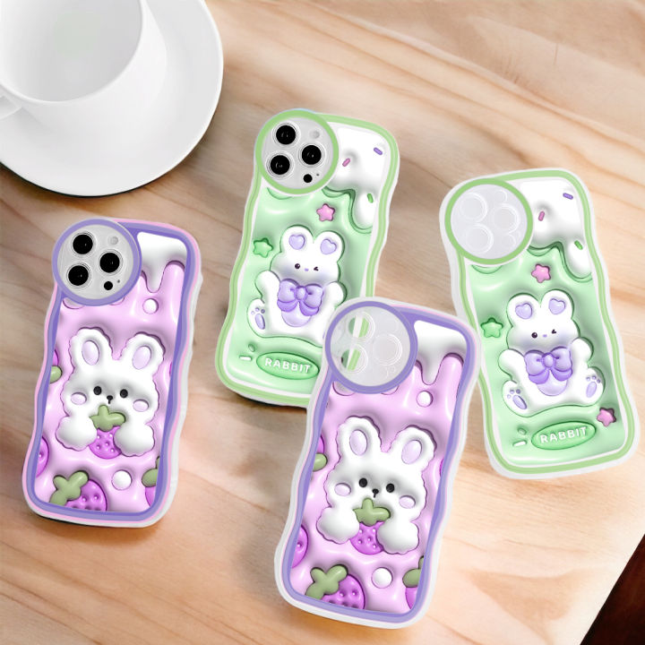 Hontinga%20for%20Samsung%20A04E%20Back%20Cover%20Cartoon%20Cute%203D%20Print%20Soft%20Wavy%20Phone%20Case%20Fashion%20Square%20Shockproof%20Silicone%20Cover%20-%20Image%203