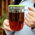 Heat Resistant Stainless Steel Tea Infuser Silver Reusable Tea Spice Strainer Teakettle Tea Filter Infuser tea accessories. 