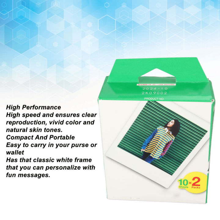 Camera%20Instant%20Film%20Camera%20Film%2020%20Sheet%20ISO%20800%20for%20Square%20Cameras%20-%20Image%205