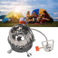 Backpacking Stove Mini Camping Stove Foldable Electronic Ignition for Outdoor for Hiking. 