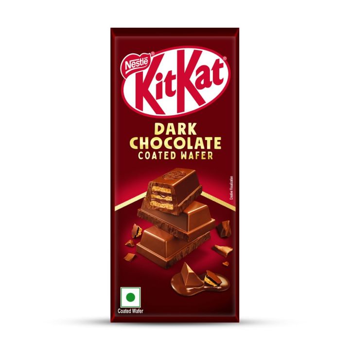 Nestlé KITKAT Dark Chocolate Coated Wafer, 150 grams