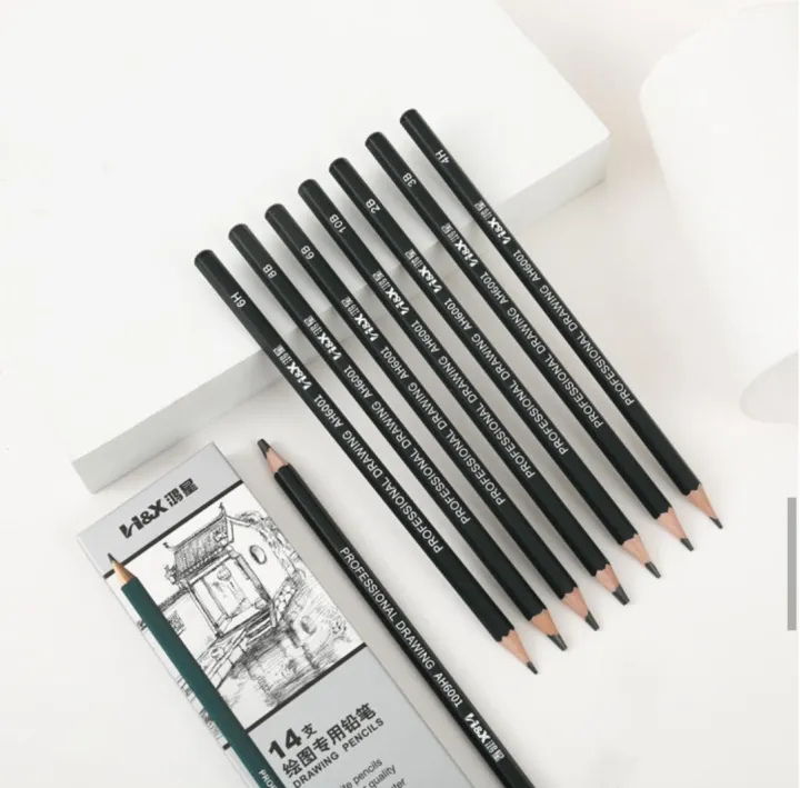 Kasimir%20H&X%20Graphite%20Sketch%20Drawing%20Pencils%2014%20Pieces%20set%20Professional%20Drawing%20Pencils%2014pcs/%20set%20Graphite%20Sketching%20Pencils%20-%20Image%208