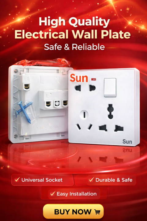 Linear Plug Ppoint Universal durable Plug Base plug point | Daraz.lk