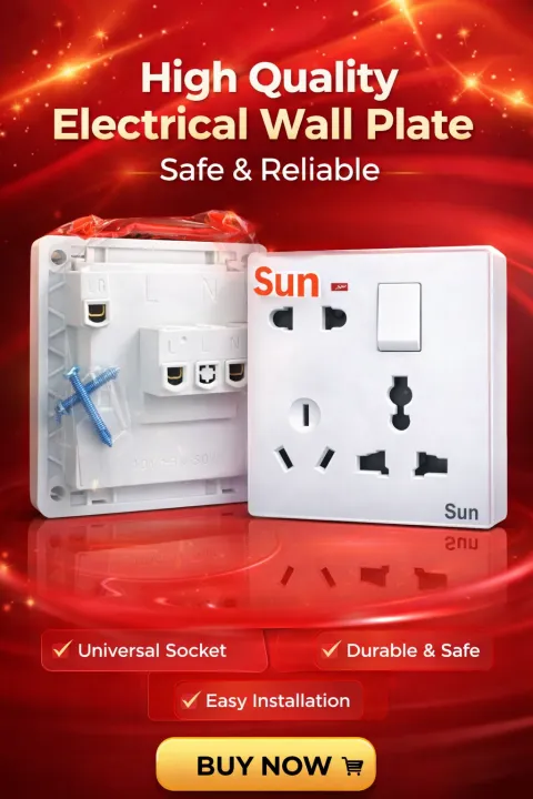 Universal durable Plug Base plug point | Daraz.lk
