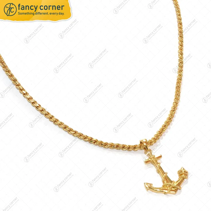 Gold%20Plated%20Rope%20Chain%20&%20Detailed%20Ancor%20Pendant%20Guaranteed%2024%20inch%20New%20Fashion%20Stylish%20Cute%20Necklace%20Design%20for%20Men%20Jewelry%20Boy%20Gift%20-%20Free%20Gift%20Box%20-%20FC-WCP%20-%20Image%202