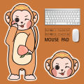Cute Cartoon Mouse Mat Oversized Shaped Water-Absorbing Quick-Drying Girl Good-looking Notebook Keyboard Table Mat. 