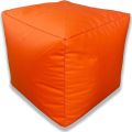 Cube Footstool Beanbag. 