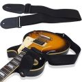 68cm-124cm Universal Guitar Strap Adjustable Nylon Guitar Belt with PU Leather Ends for Folk Wooden Classical. 