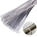 20 Pcs Metal Zip Ties / 11.8 304 Stainless Steel Exhaust Wrap Coated Locking Cable /zip Lock Release Wire Ties Tie. 