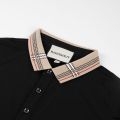 Men's affordable luxury pattern classic lapel polo strip with short sleeves BAIRBAOLIY slim high quality shirt summer fashion. 