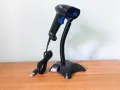 2D Handheld Wired Barcode Scanner With Stand USB 1D / 2D QR Code & Barcode Reader YHD 1100D. 