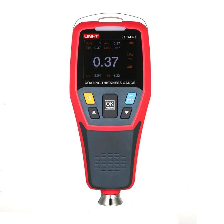 KOGEEK UNI-T UT343D Digital Coating Gauge Meter Thickness Tester with ...