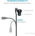 Anker PowerLine Micro USB (3ft) - Durable Charging Cable, with 5000+ Bend Lifespan for Samsung, Nexus, LG, Motorola, Android Smartphones and More Devices 100% Genuine  ( 06 Months Official Warrenty ). 