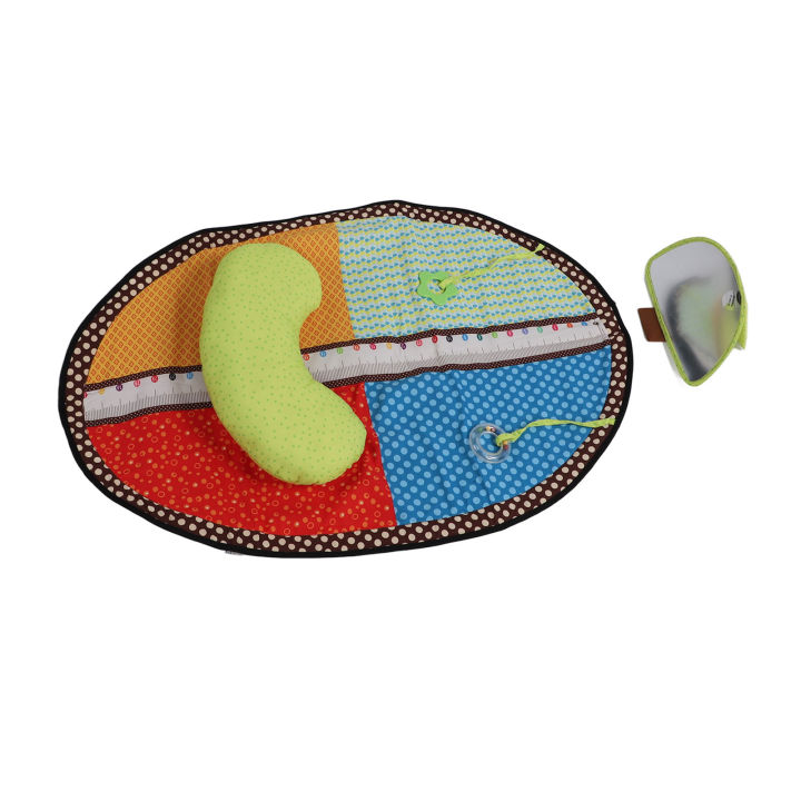 Tummy%20Time%20Pillow%20Play%20Mat%20Baby%20Tummy%20Time%20Mirror%20Play%20Mat%20with%20Height%20Scale%20Collapsible%20Waterproof%20Tummy%20Time%20Pillow%20Support%20-%20Image%204