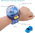 Watch Remote Control Car Toy - 2.4 GHz Mini Watch Car Toys with USB Charging, Cartoon RC Small Car Wrist Racing Car Watch Gift for 3-12 Y Boys and Girls. 