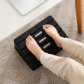 Foot Rest for Under Desk At Work Foot Resting Stool with Rollers Massage Foot Stool Under Desk for Home Office Toilet Easy to Use B. 