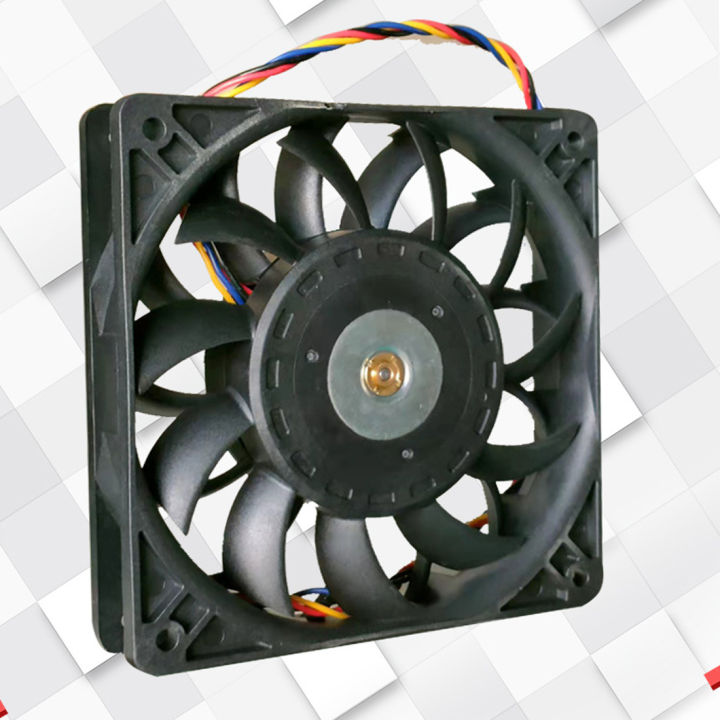 120Mm 12Cm High Speed Cooling Fan FFB1212SH 12025 12V 1.24A 4-Pin ...