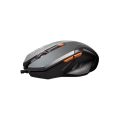 INDENA G-550-E WIRED RGB GAMING MOUSE - Wired RGB gaming mouse with adjustable DPI up to 3,200, 6 buttons, ergonomic design, and durable mechanical switches. 