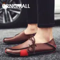 【ALLGOOD】New Arrivals Men's Cow Leather Driving Loafers Casual Leather Shoes Fashion Slip-On Boat Shoes Lazy Shoes Large Size 38-47 Kasut lelaki. 