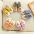 Korean Style Spring and Autumn Doll Children's Indoor Shoes Cute Cartoon Baby Sock Shoes Baby Toddler Shoes Boys and Girls Cotton. 