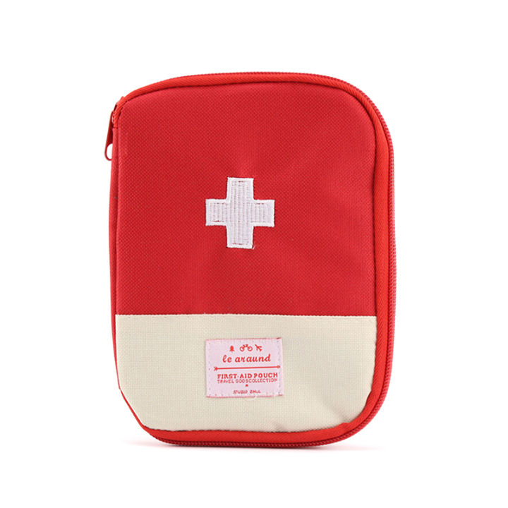 Portable Medicine Bag For Outdoor Travel Waterproof First Aid Kit Oxford Cloth Portable Compact Emergency Travel Medical Kit