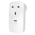 Wireless remote control socket 220V UK+SOS remote control. 