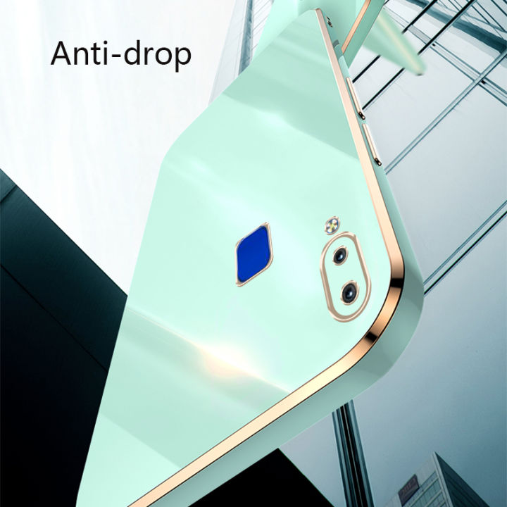 Biruiqu%20for%20VIVO%20Y1s%20Back%20Finger%20Print%20Version%20Back%20Cover%20Luxury%206D%20Plating%20Frame%20Shiny%20Bling%20Phone%20Pounch%20Soft%20Silicone%20Square%20Phone%20Case%20-%20Image%204