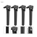 4x Collapsible Table Legs Table Legs Extended Durable with Screws Folding Table Leg for Height 30cm. 