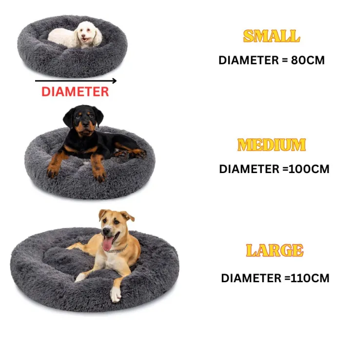 Dog%20Sleeping%20Bed/Round%20Super%20Soft%20Pet%20Bed/%20Diameter%20110cm%20-%20Image%204
