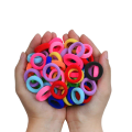 Elastic Hair Bands Ties Girl, Small Size Rubber Band Ponytail Holders (100 PCS). 