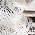 【ZOSR】 Exquisite Table Runner Beautifully Crafted Soft Touch Table Runner with Fringed Trim Perfect Home Accessory. 