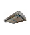 SS Euro 60cm Wide Cooker Hood. 