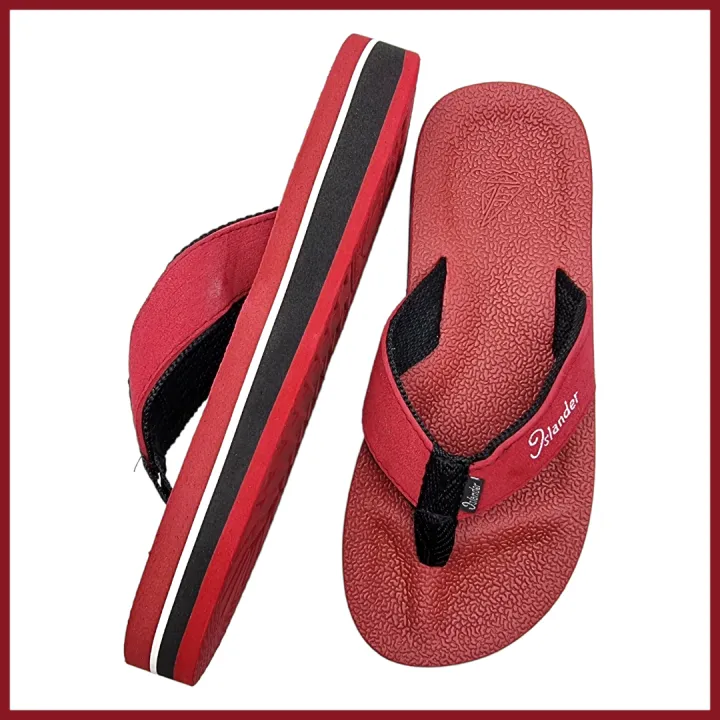 Islander%20'Maroon'%20Men's%20Non-slip%20rubber%20soles%20100%25%20Authentic%20and%20Original%20colored%20slippers%20(Makapal)%20-%20Image%207