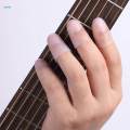 4x Silicone Guitar Finger Guards for Guitar Beginner Stringed Instruments , Clear, XS. 
