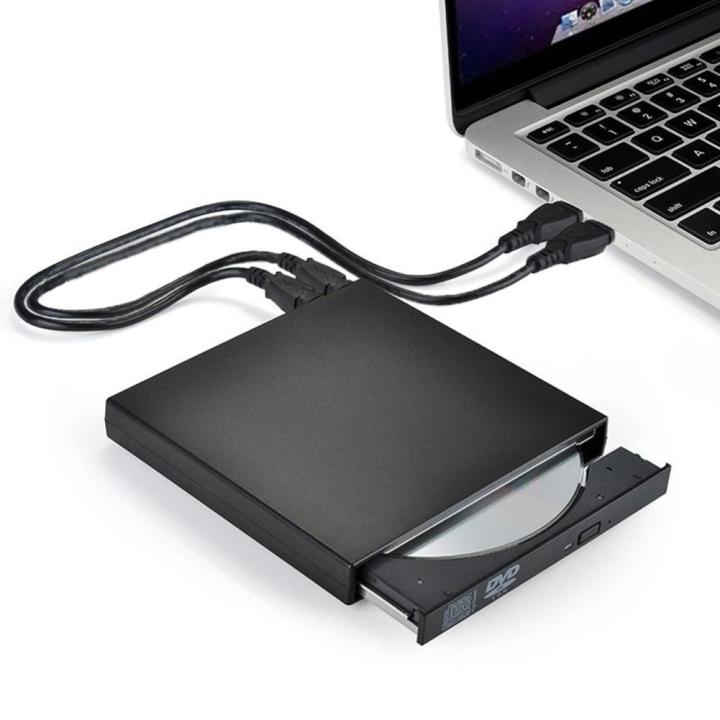Usb External Cd Vcd Dvd Player Optical Drive Writer For Pc Desk Computer