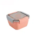 1100Ml 1500Ml Portable Lunch Box Container 2 Layer Grid Salad Bowl Bento Boxes Salad Bowls Lunch Box Lunch Container For Food. 