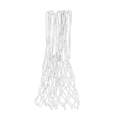 2xDurable Basketball Hoop Net Heavy Duty Night Glow 12-Loop Mesh White. 
