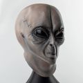 Authentic Latex Alien Skull Mask Party Costume UFO Props Horror Masks Creepy Brown Halloween Masquerade Helmet Party. 