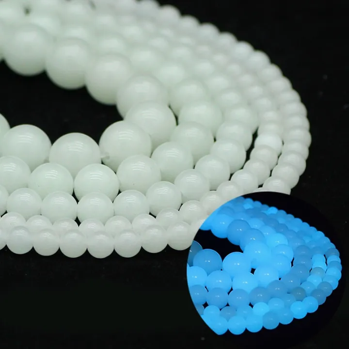 8/10/12/14mm%20Yellow%20Green%20Luminous%20Stone%20Transfer%20Bracelet%20/%20Blue%20Green%20Ball%20Beaded%20Bracelet%20/%20Luminous%20Bracelet%20for%20Men%20and%20Women%20/%20Jewelry%20-%20Image%205