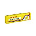 Batook banana chewing gum (5 pieces ×20 pack). 
