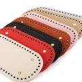22*10cm Long Bottom for Knitted Bag Leather Bag Base Handmade Bottom With Holes MKL. 