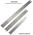 Stainless Steel 15cm Double Sided Ruler - Perfect Straight Edge for Easy Messurements. 