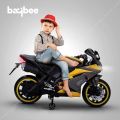 Battery Operated Bike for Kids with LED Light, Bluetooth & Music | Baby Ride on Toy Rechargeable Battery Bike | Electric Bike for Kids to Drive 3 to 8 Years Boys Girls|HN. 