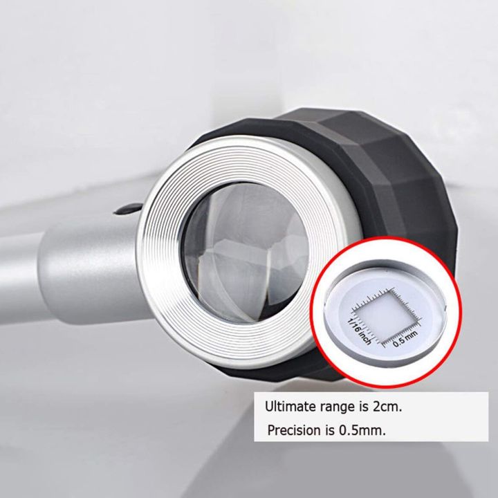 NCANRUI%20Handheld%2045X%20Folding%20Linen%20Tester%20Metal%20Magnifiers%20Cloth%20Thread%20Counter%20Magnifier%20Magnifying%20Glass%20with%20Light%20Calibration%20-%20Image%203