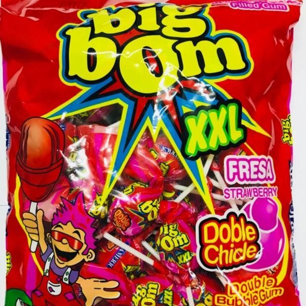 Jumbo LoLi 48Pcs Big Bom Loli Pop Mixed Flavor High XXL Quality Product 